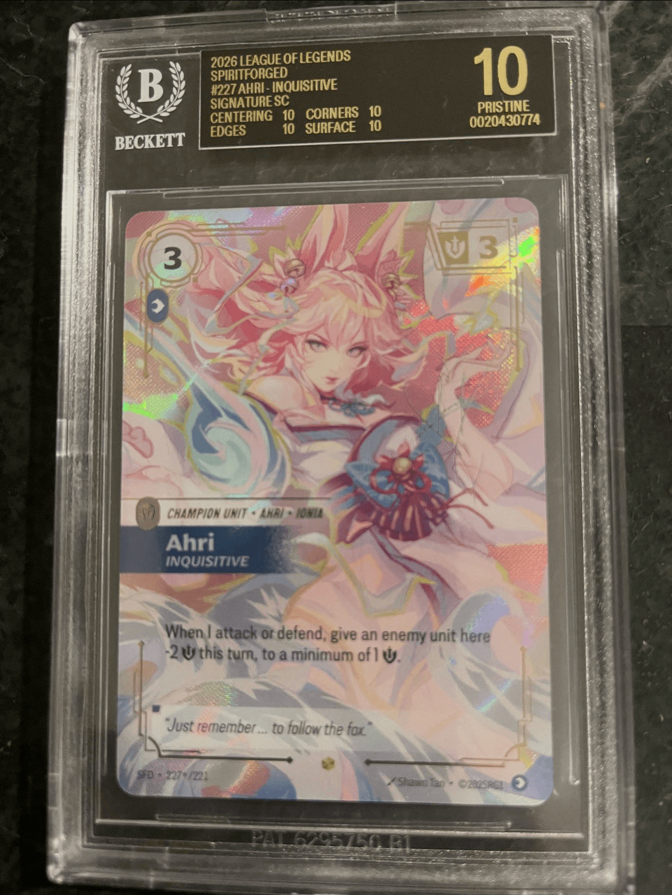 Black Label Ahri Signature SFD