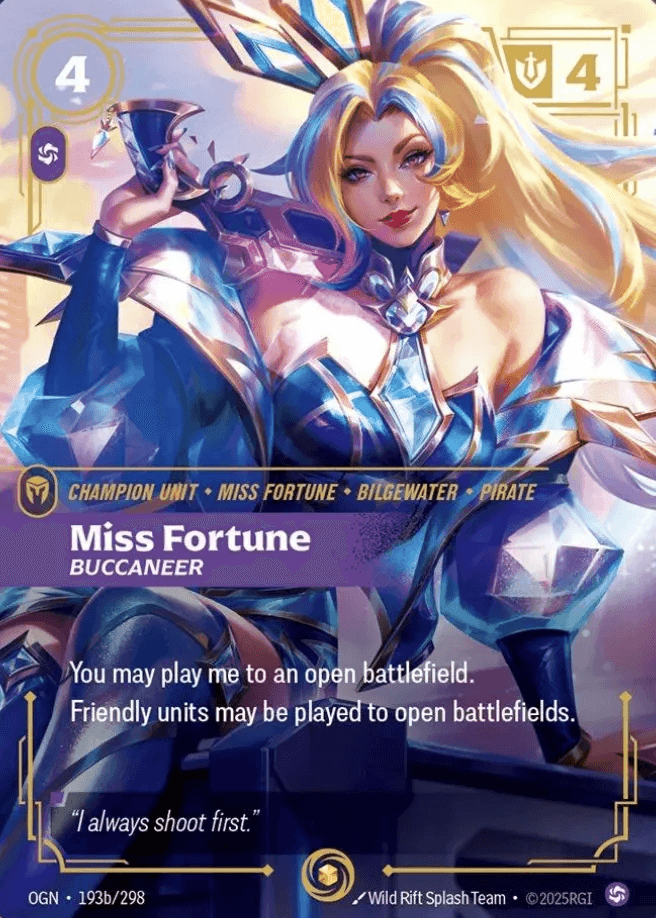 Champion Miss Fortune (English)